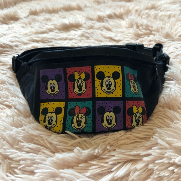 Vintage Mickey and Minnie Fanny Pack - Picture 1 of 6